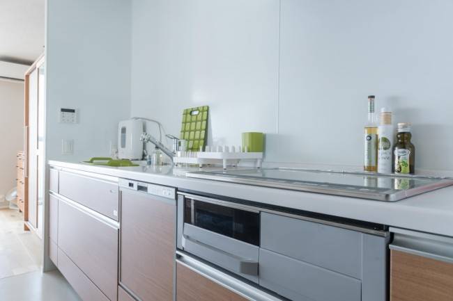 壁付けキッチン4